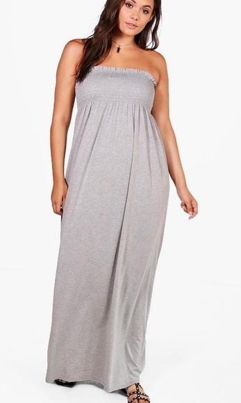 Boohoo Plus Dresses & Skirts - Boohoo Maxi Tube Dress Maxi